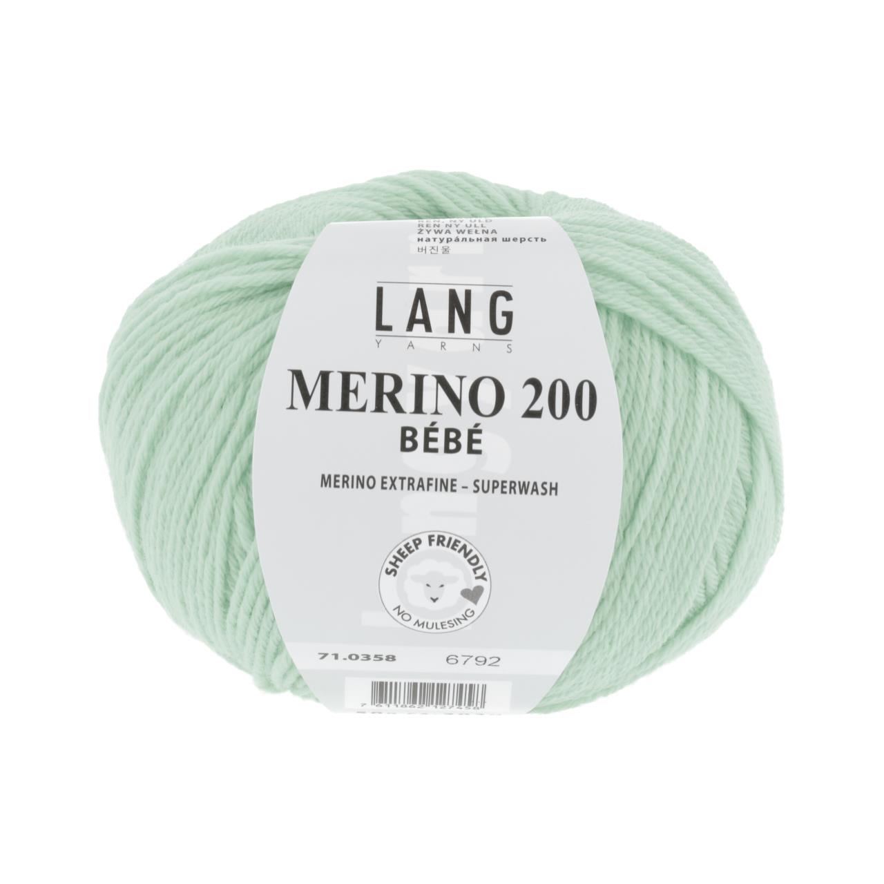 Merino 200 Bebe 358 Hellgrün