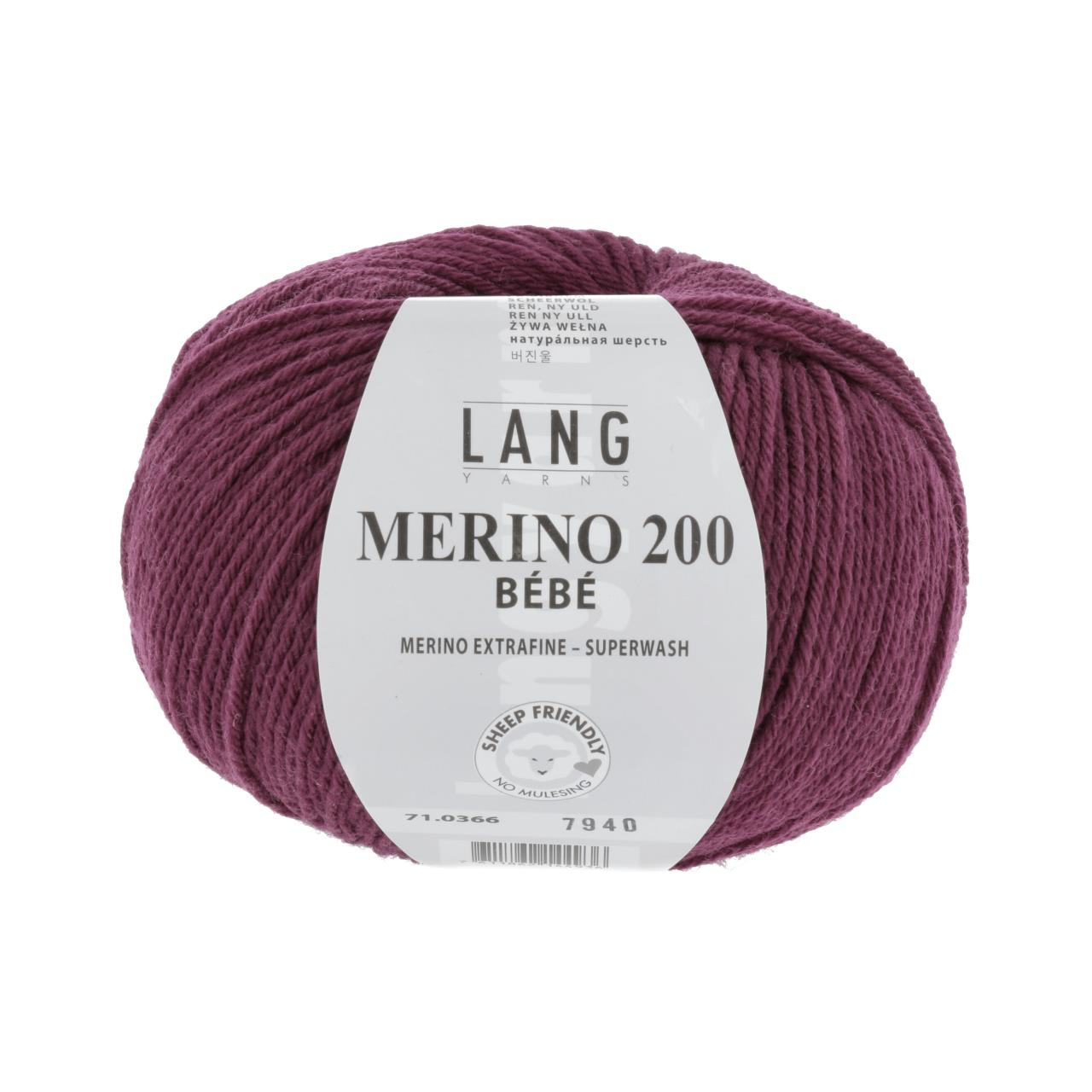 Merino 200 Bebe 366 Beere