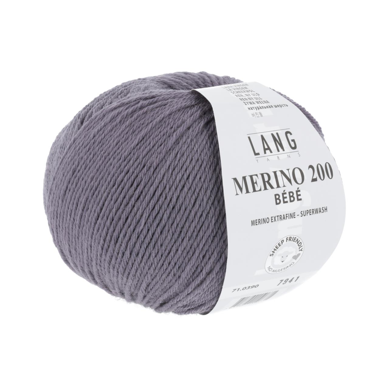 Merino 200 Bebe 390 Violett
