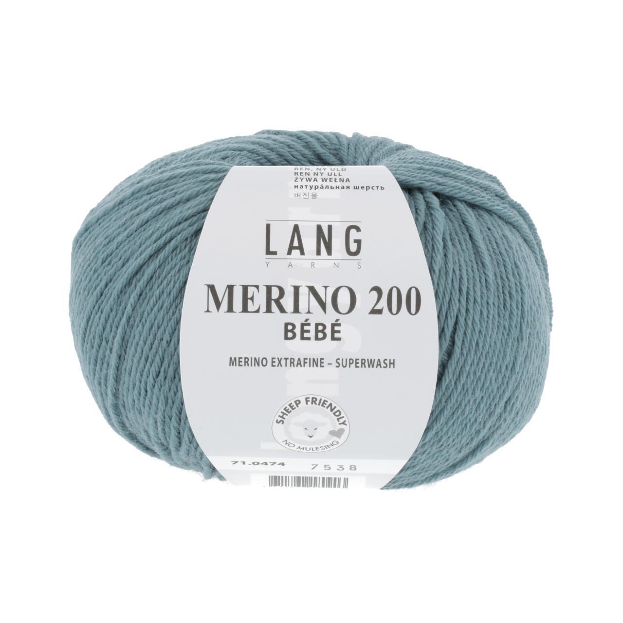 Merino 200 Bebe 474 Atlantik