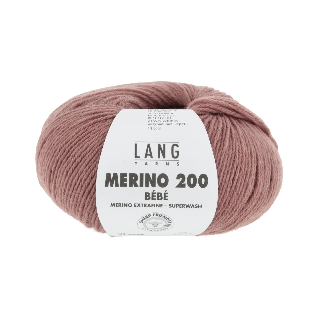 Merino 200 Bebe 548 Rosenholz