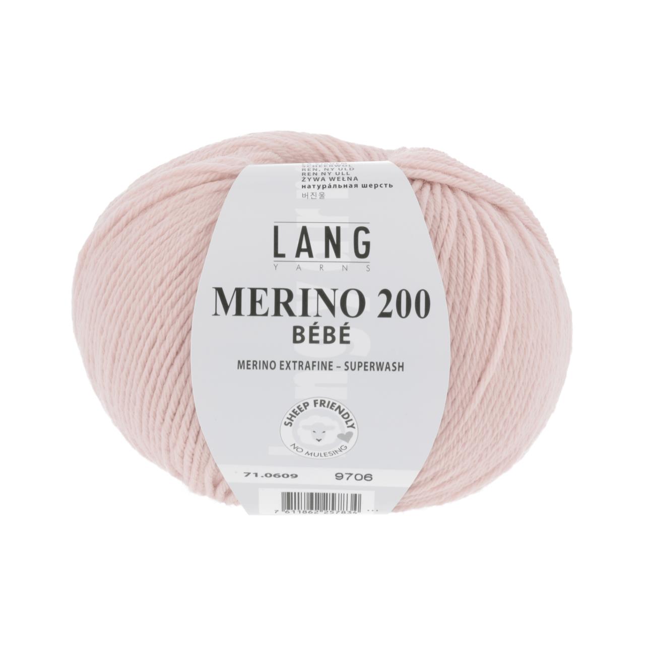 Merino 200 Bebe 609 Rosa