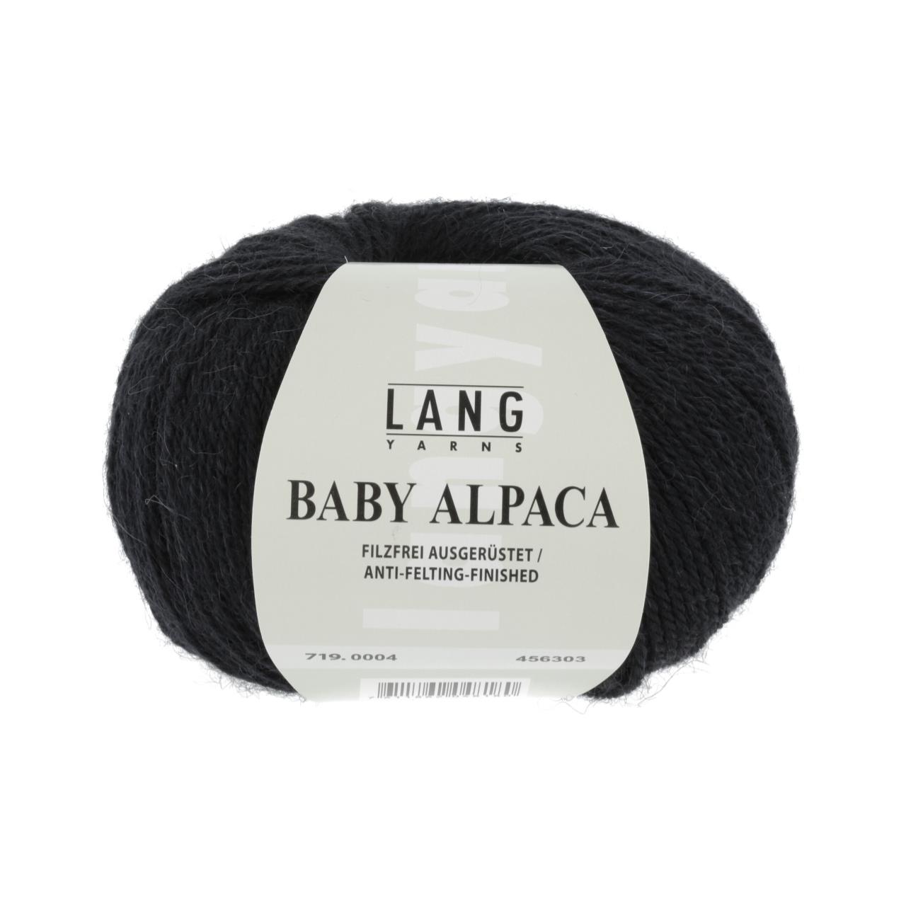 Baby Alpaca 4 Schwarz