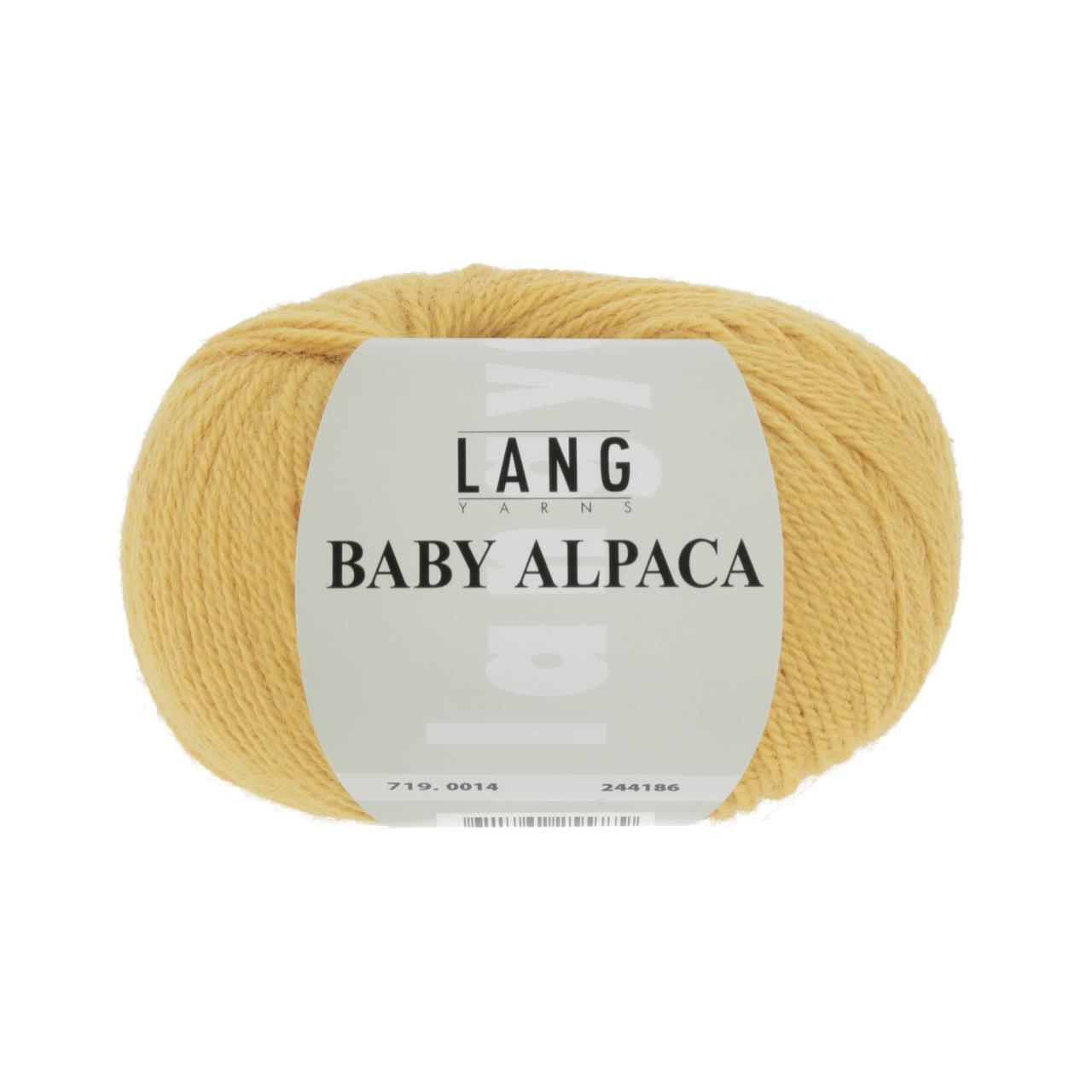Baby Alpaca 14 Gelb
