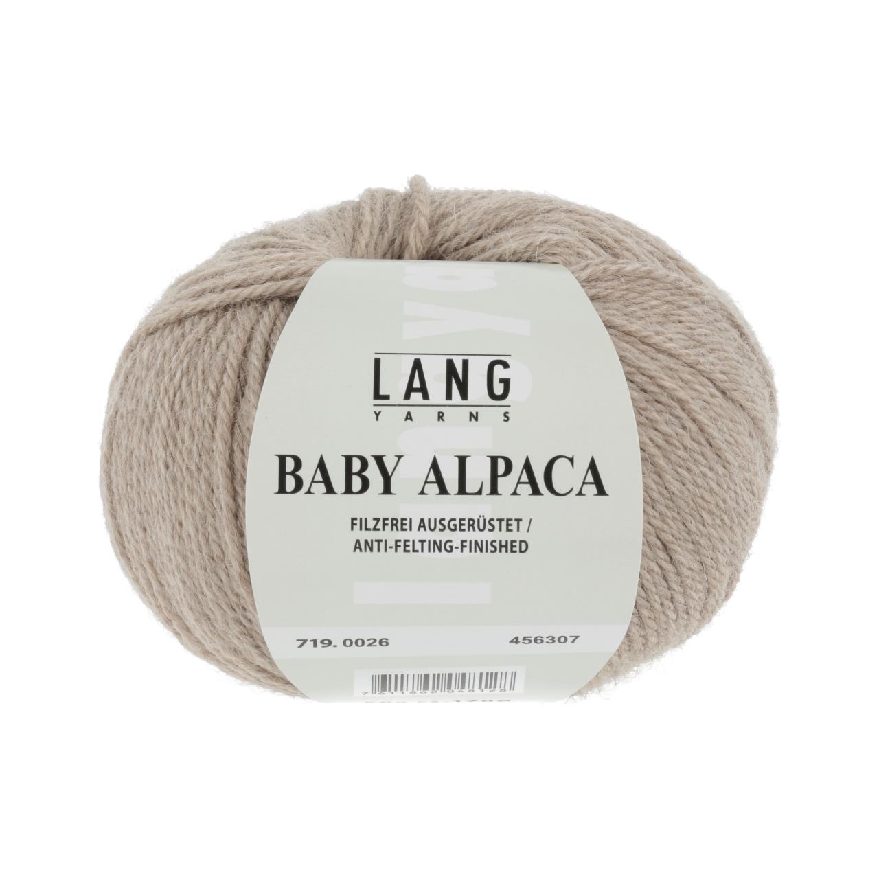 Baby Alpaca 26 Sand Mélange