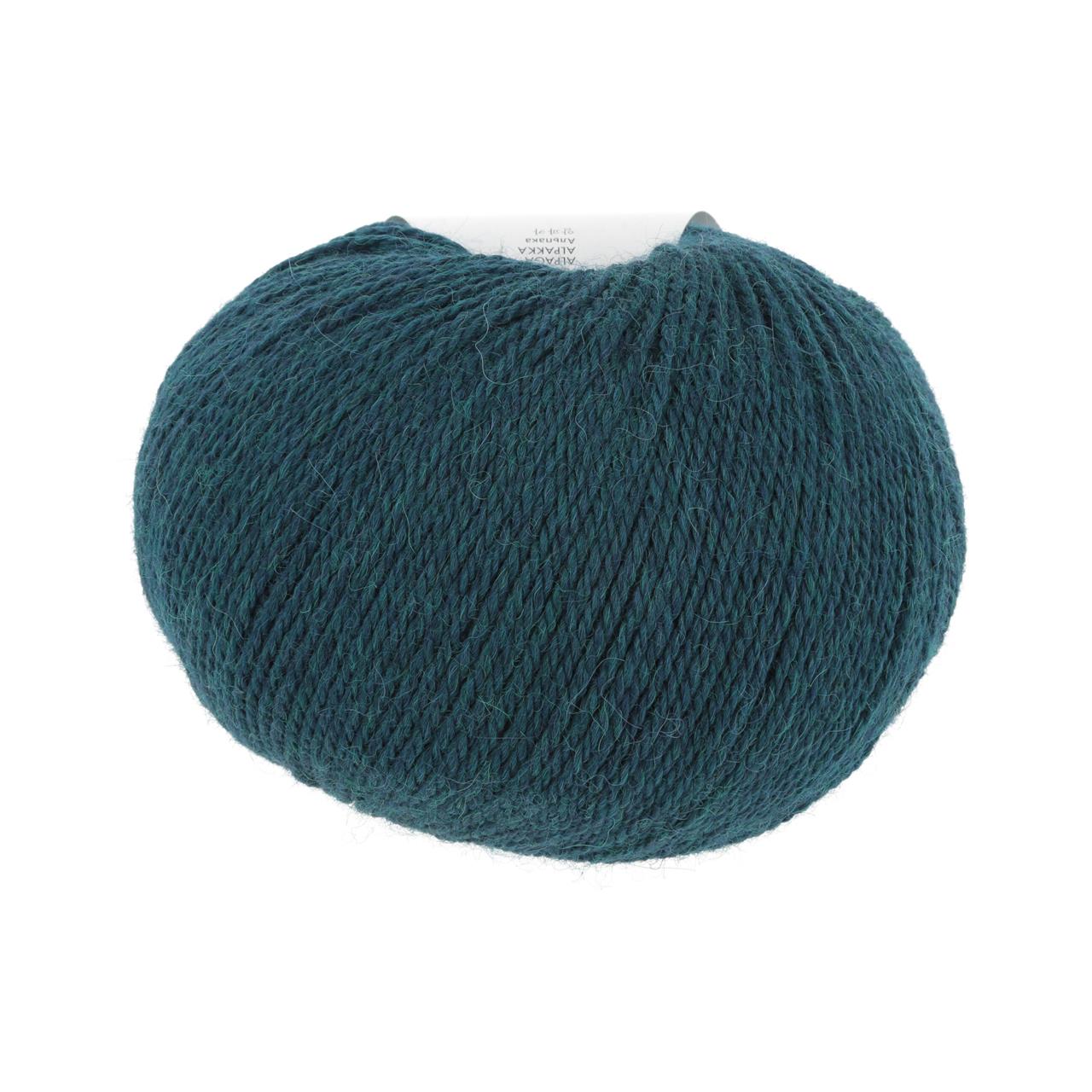 Baby Alpaca 188 Petrol Dunkel Mélange