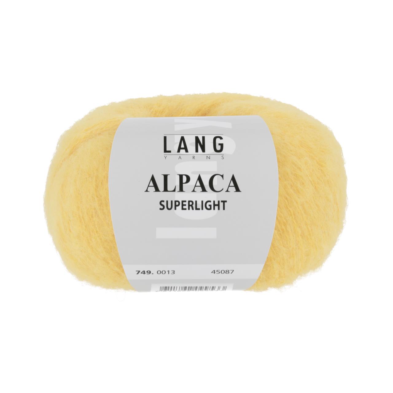Alpaca Superlight 13 Gelb