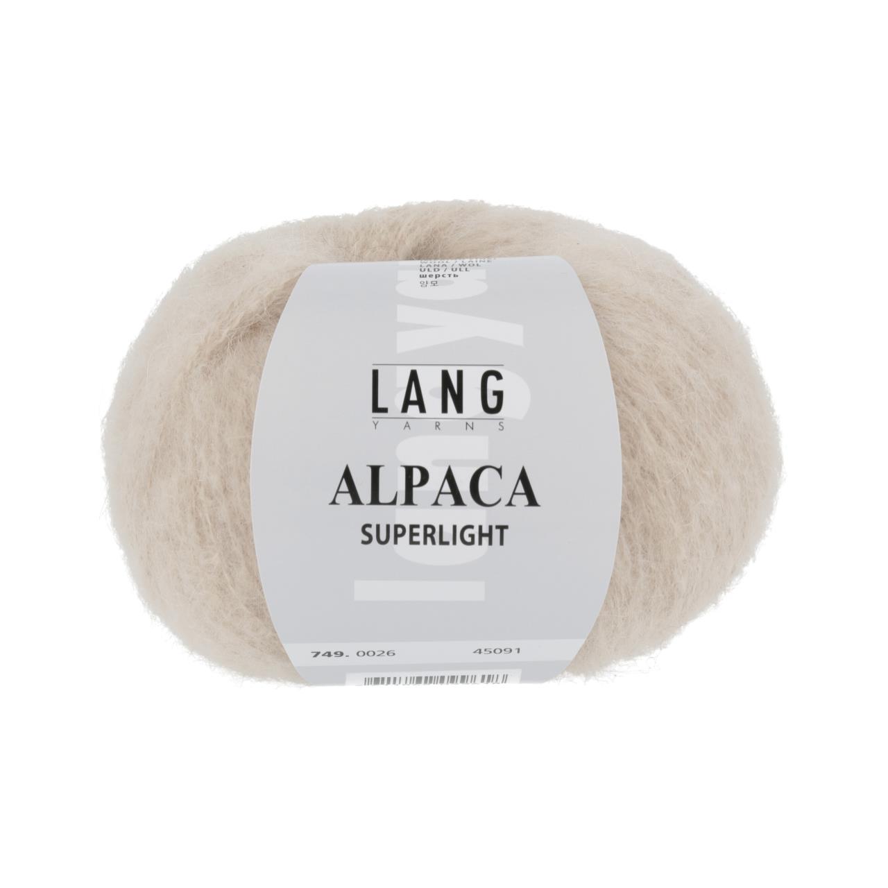 Alpaca Superlight 26 Sand