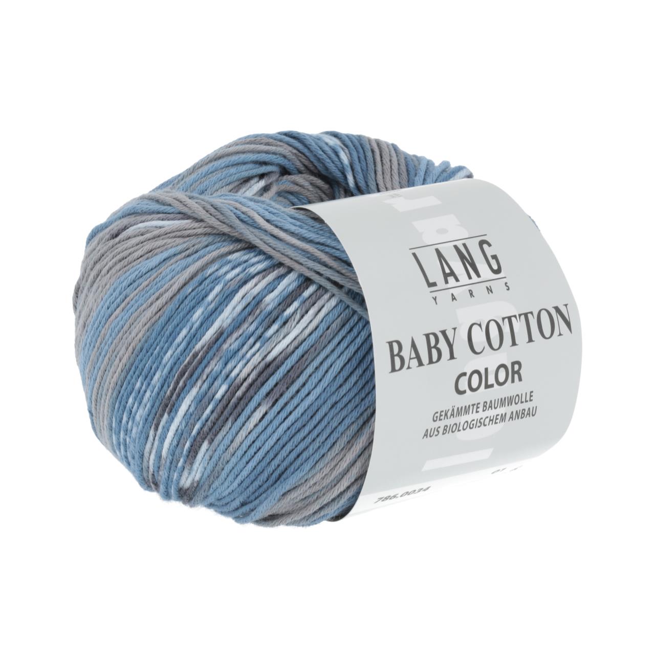 Baby Cotton Color 34 Blau