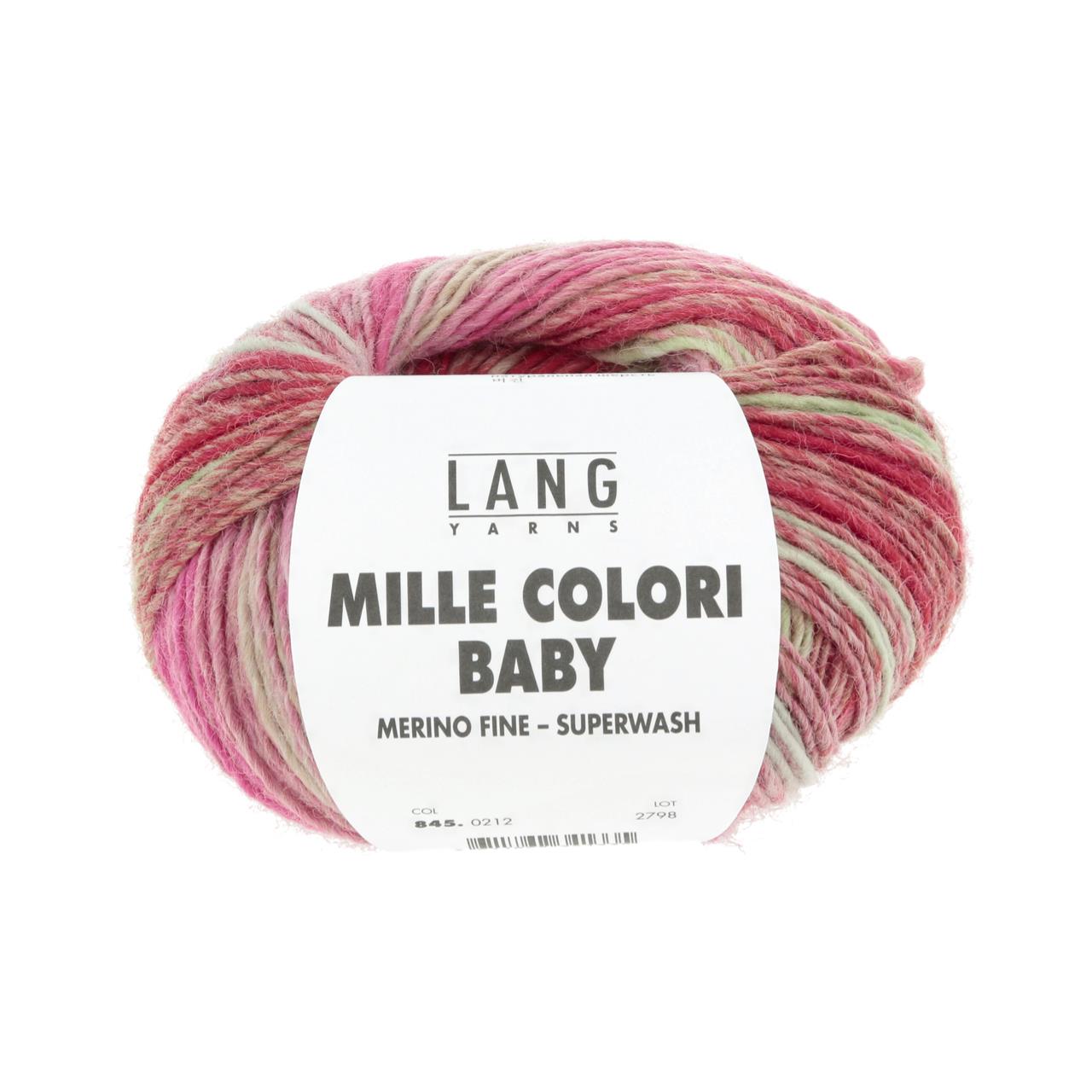 Mille Colori Baby 212 Rosa/Rot/Beige