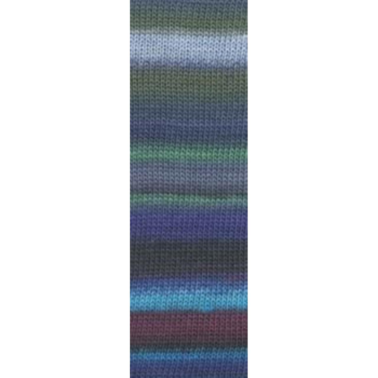 Mille Colori Socks & Lace Luxe 6 Blau/Grün/Aubergine