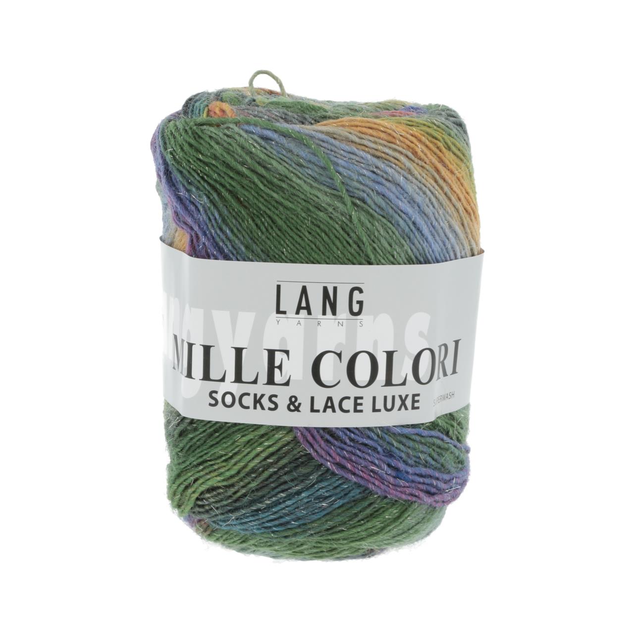 Mille Colori Socks & Lace Luxe 97 Olive/Rost
