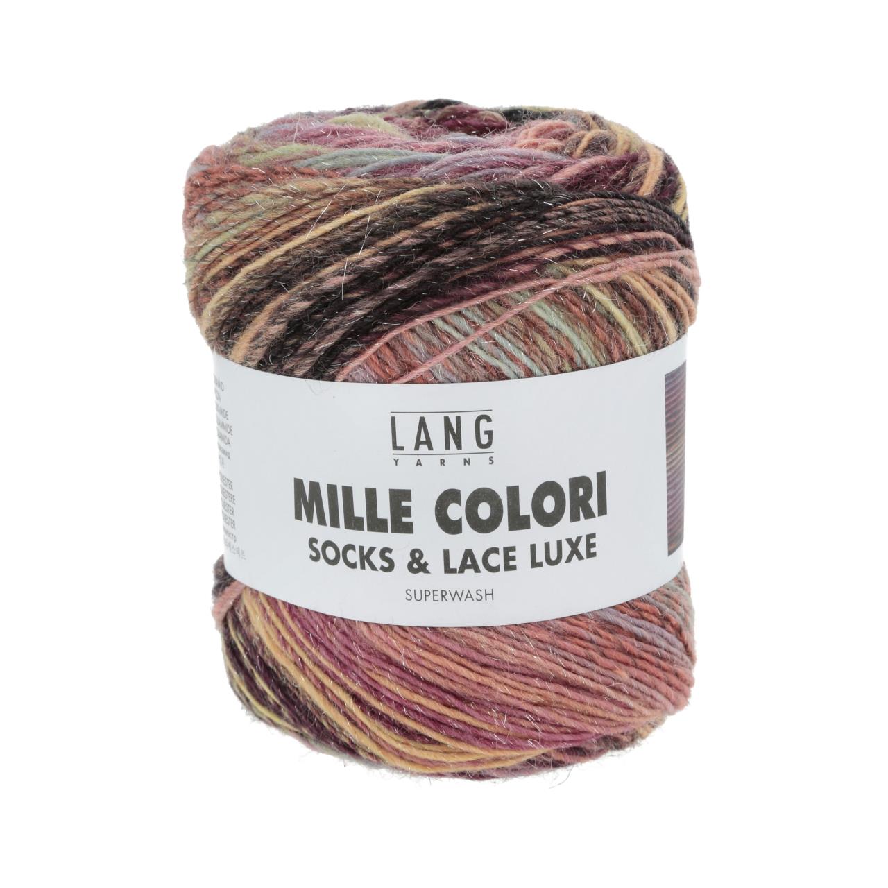 Mille Colori Socks & Lace Luxe 207 Bunt Dunkel