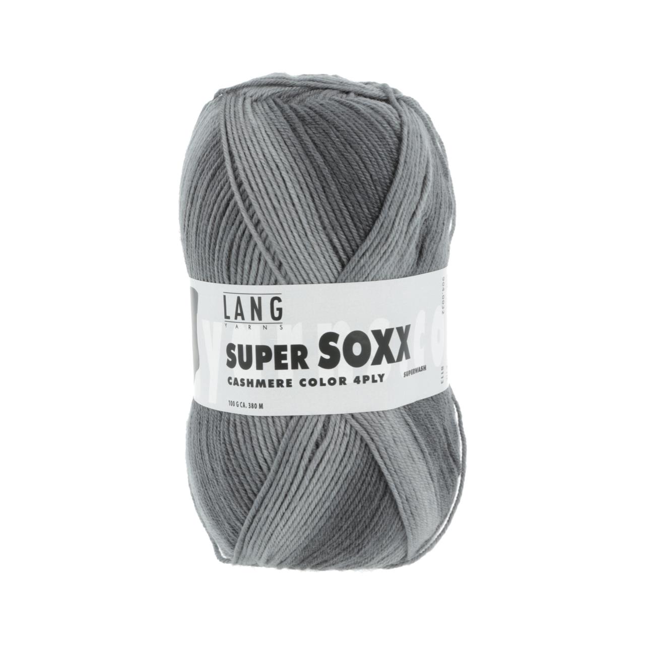 Super Soxx Cashmere Color 32 Grau/Anthrazit