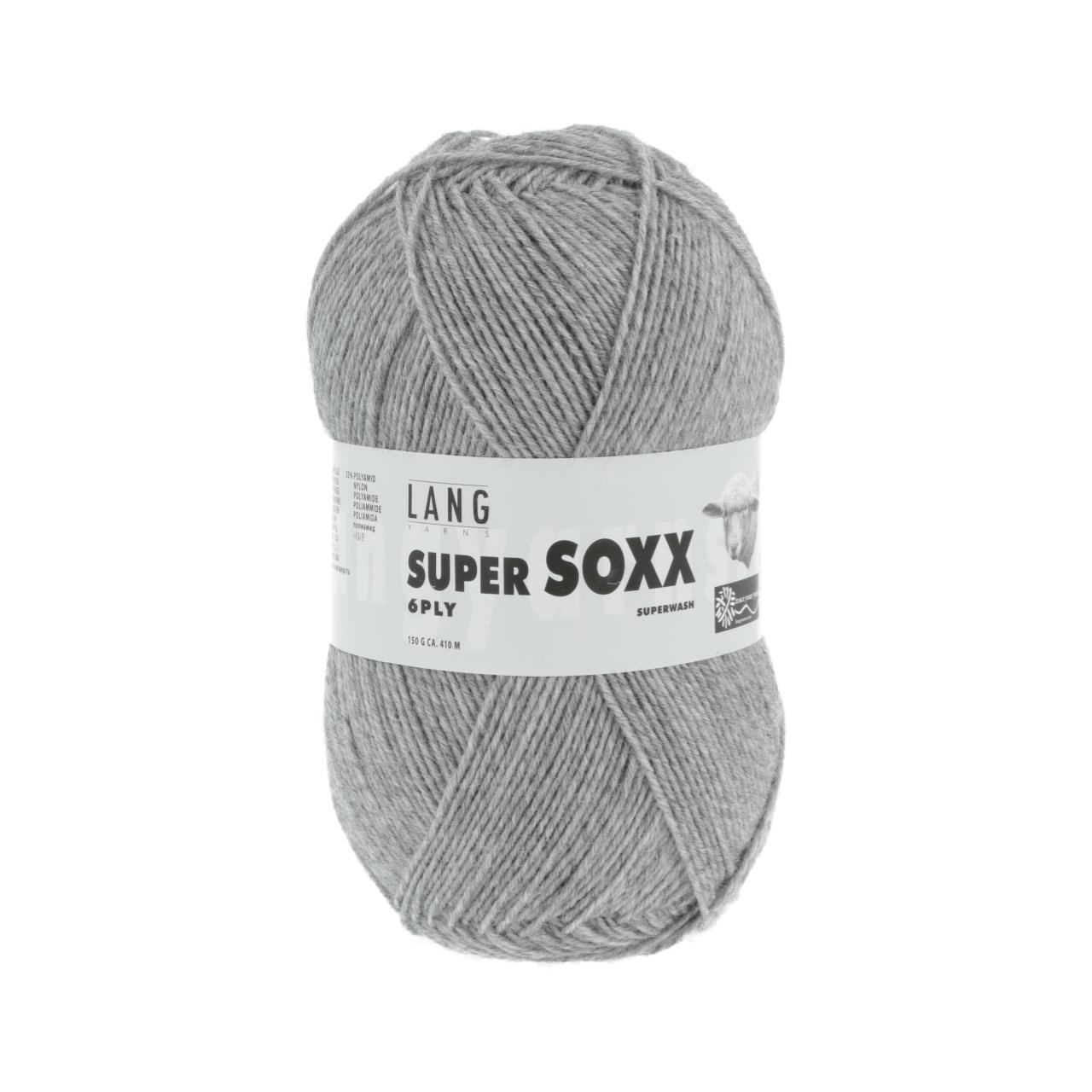 Super Soxx 6-Fach 3 Grau Mélange