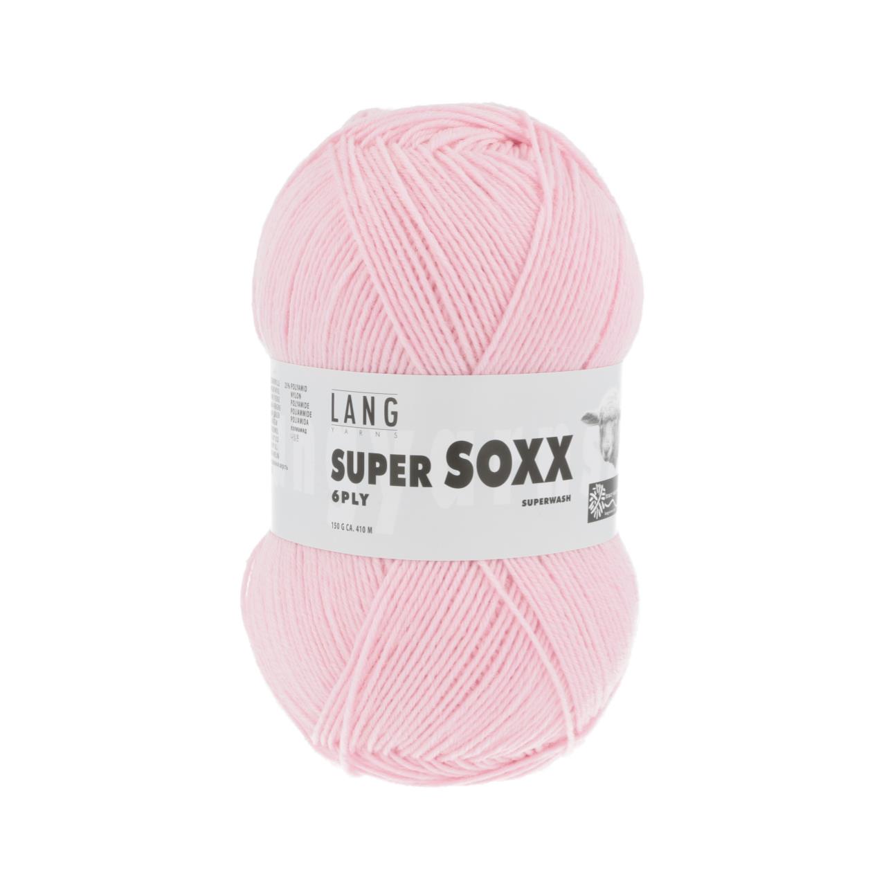 Super Soxx 6-Fach 9 Rosa Hell