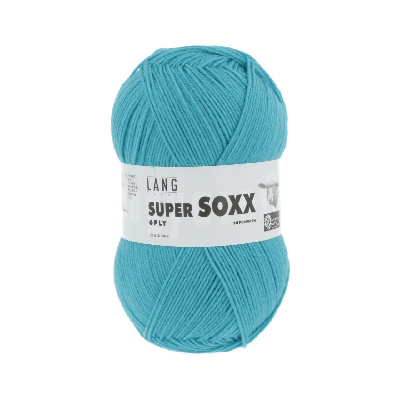 Super Soxx 6-Fach 79 Türkis