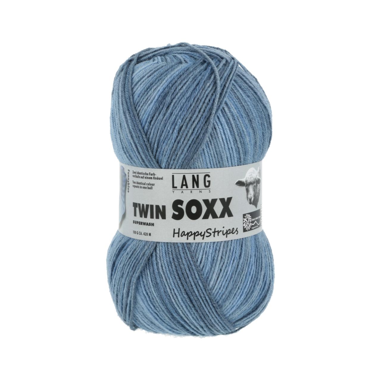 Twin Soxx 4-Fach 235 Funnyblue 1099