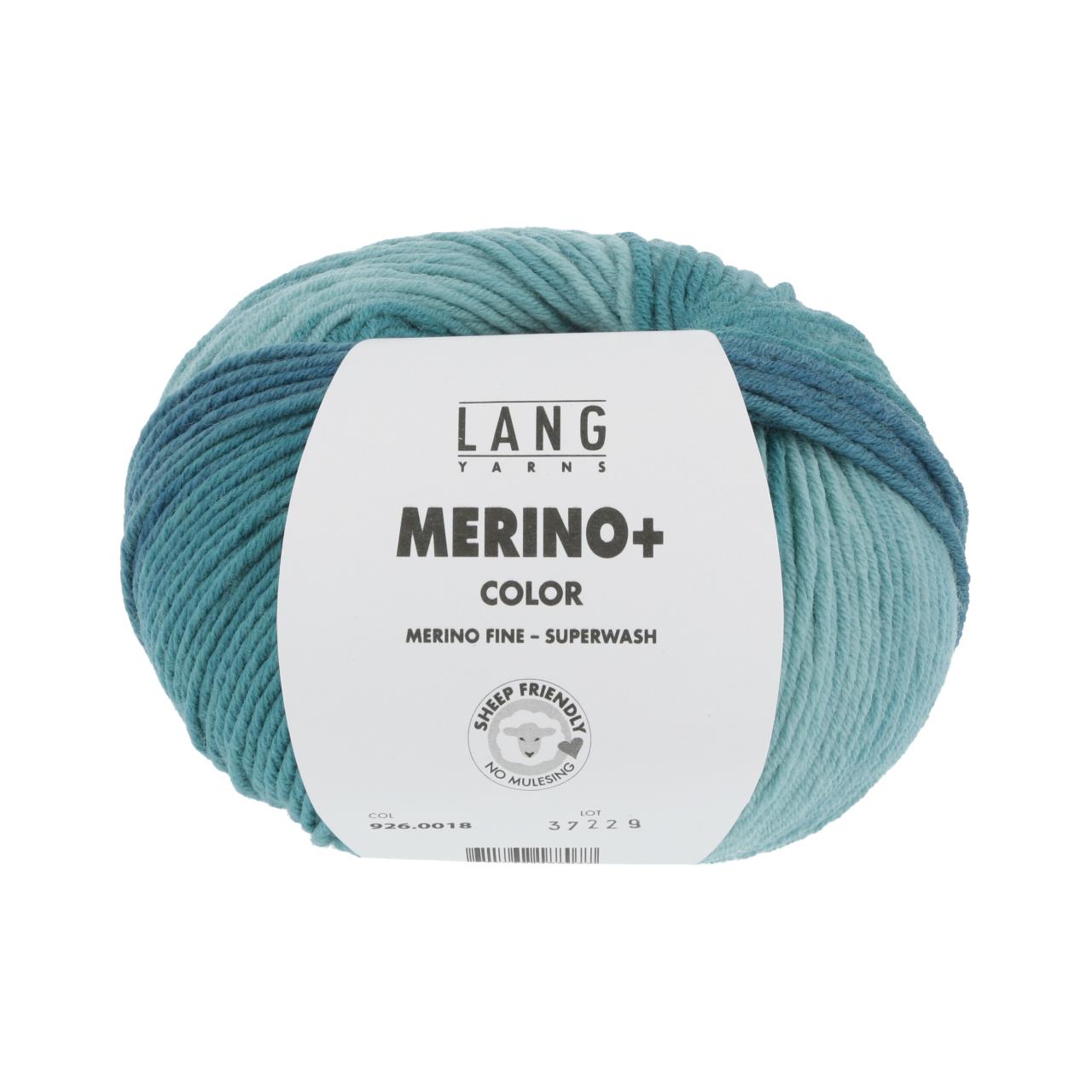Merino+ Color 18 Blaugrün/Anthrazit
