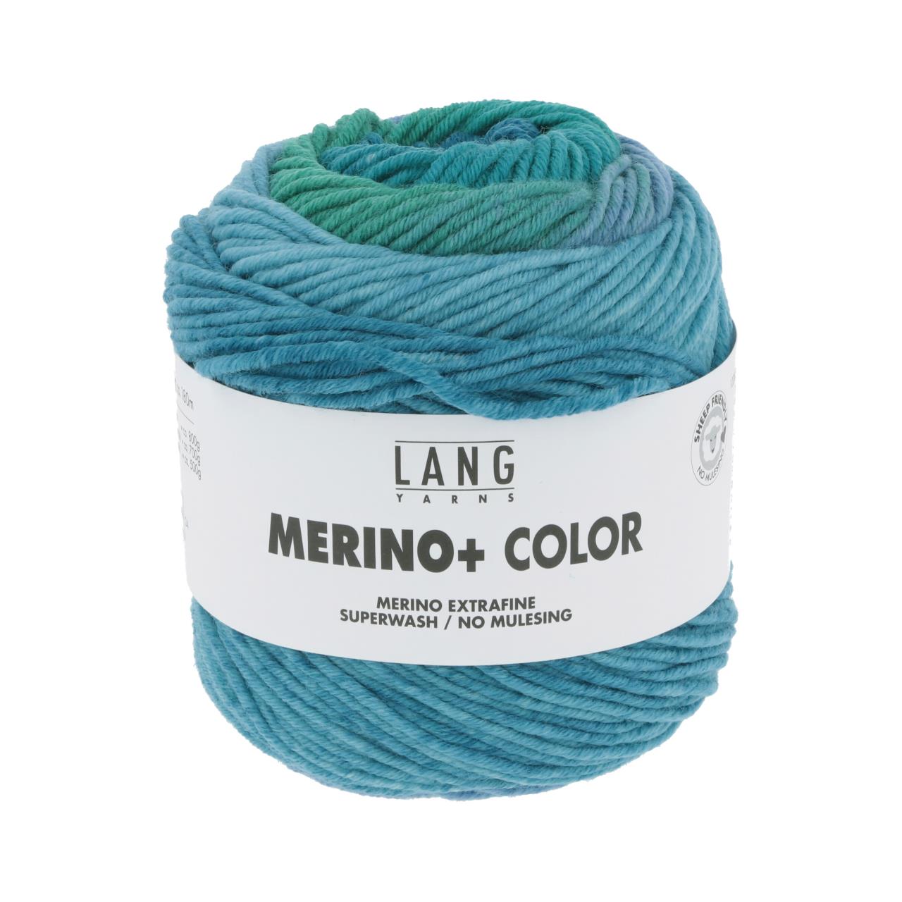 Merino+ Color 210 Petrol/Grün/Blau