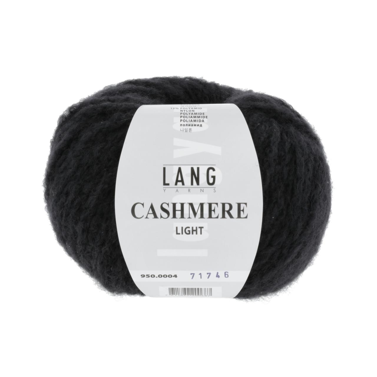 Cashmere Light 4 Schwarz