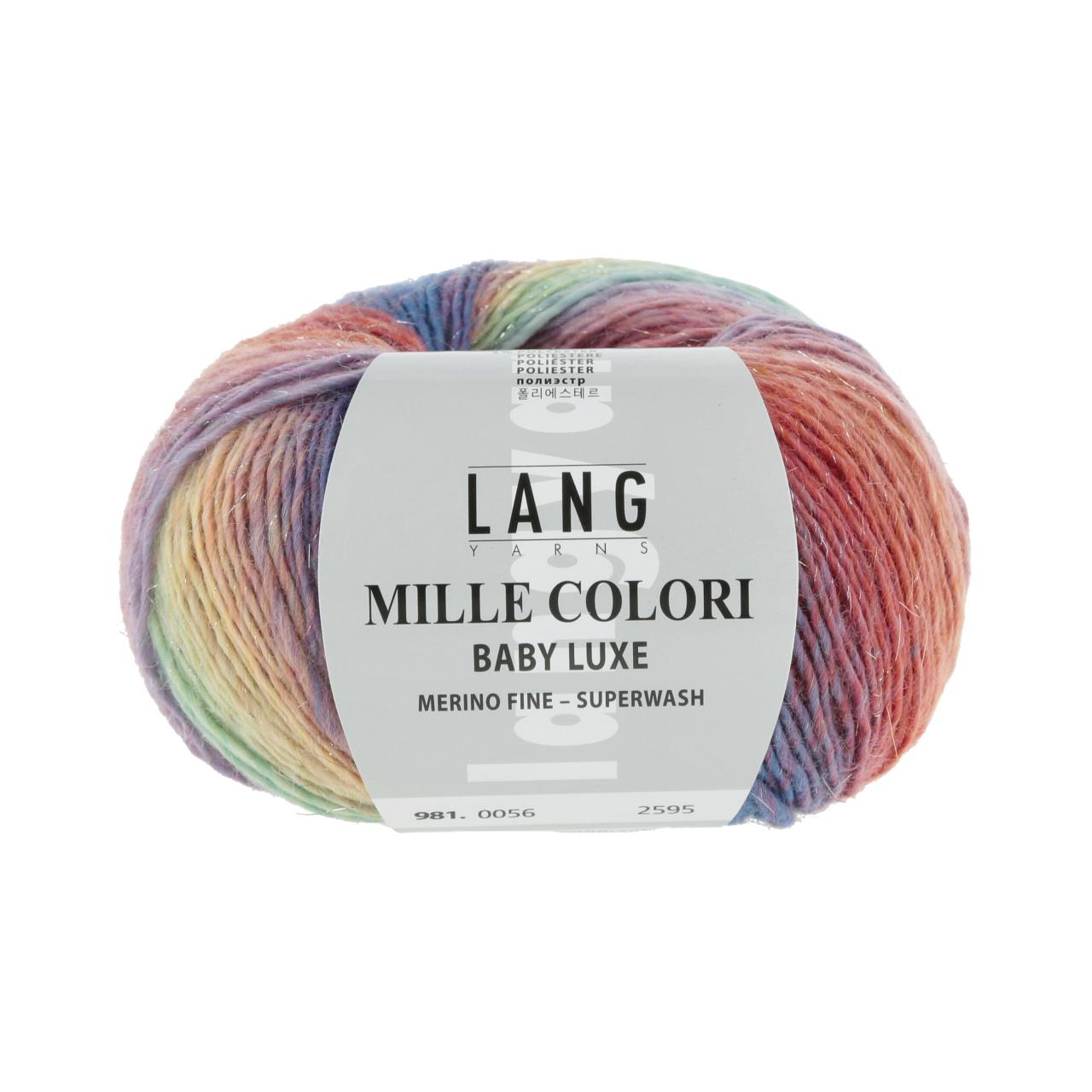 Mille Colori Baby Luxe 56 Petrol/Violett