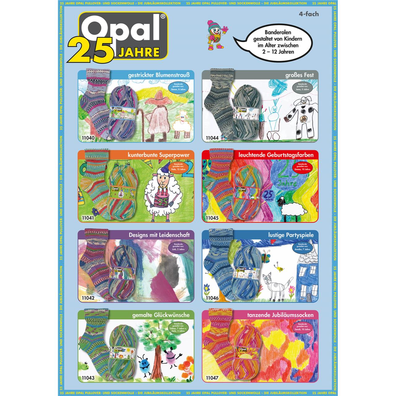 Opal 25 Jahre 4-fach 11041 Kunterbunte Superpower