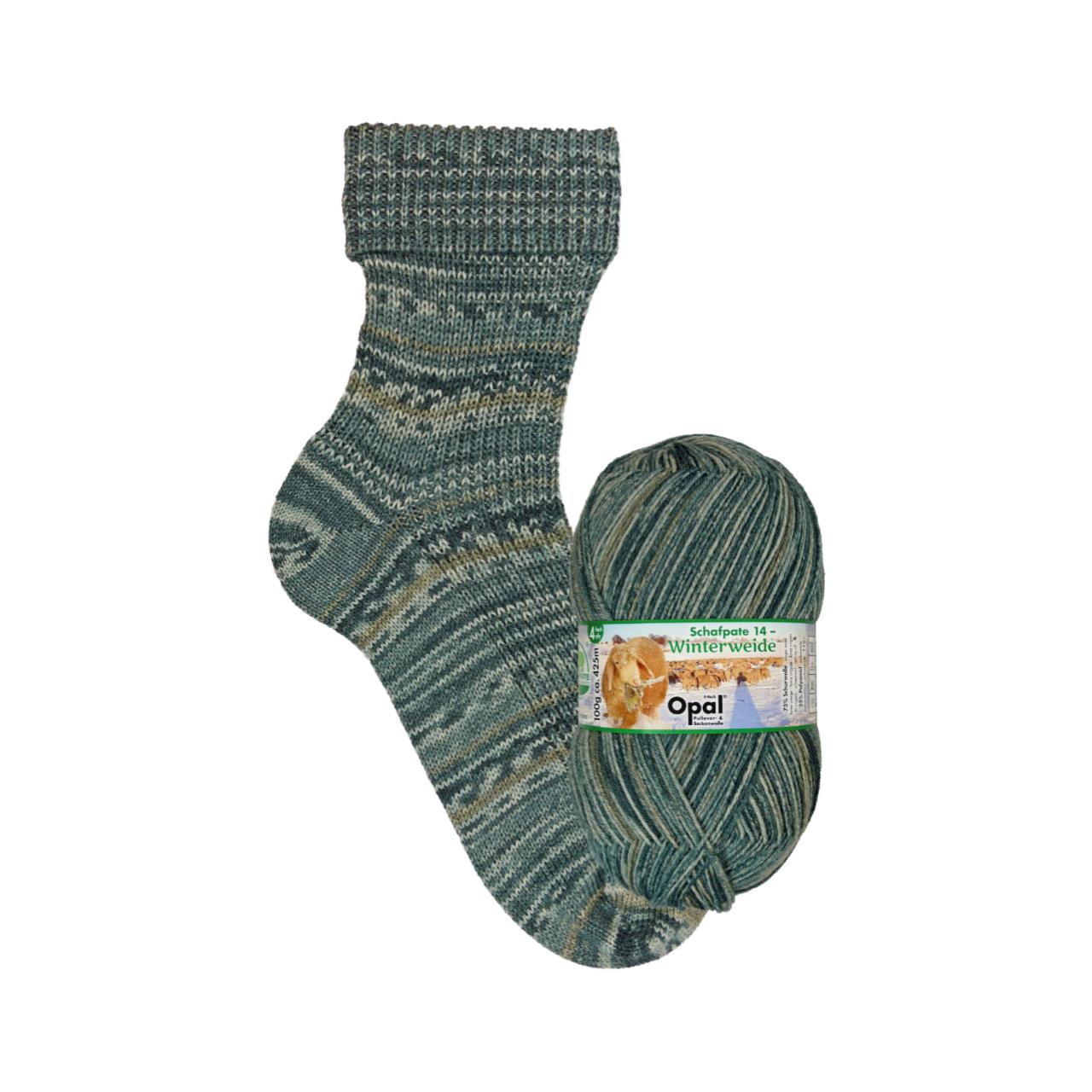 Opal Schafpate 144-fach - Winterweide 11196 Wolliger Winterschutz