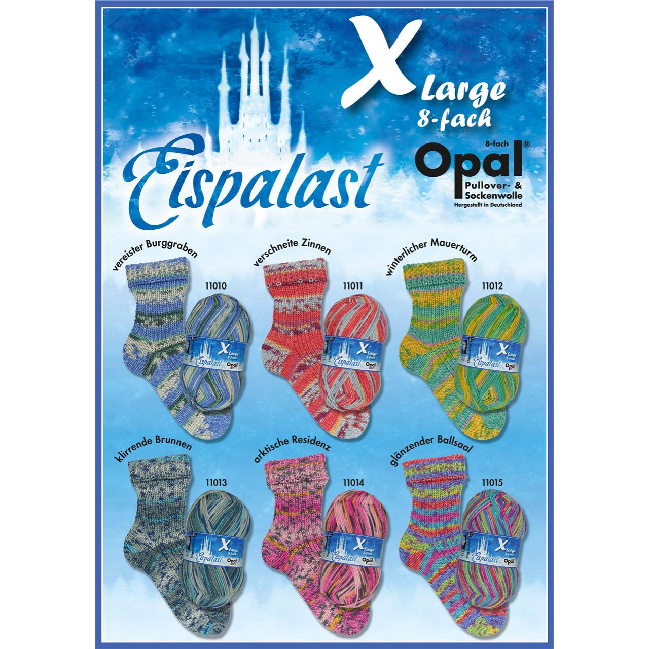 Opal X-Large Eispalast 8-fach 11012 Winterlicher Mauerturm