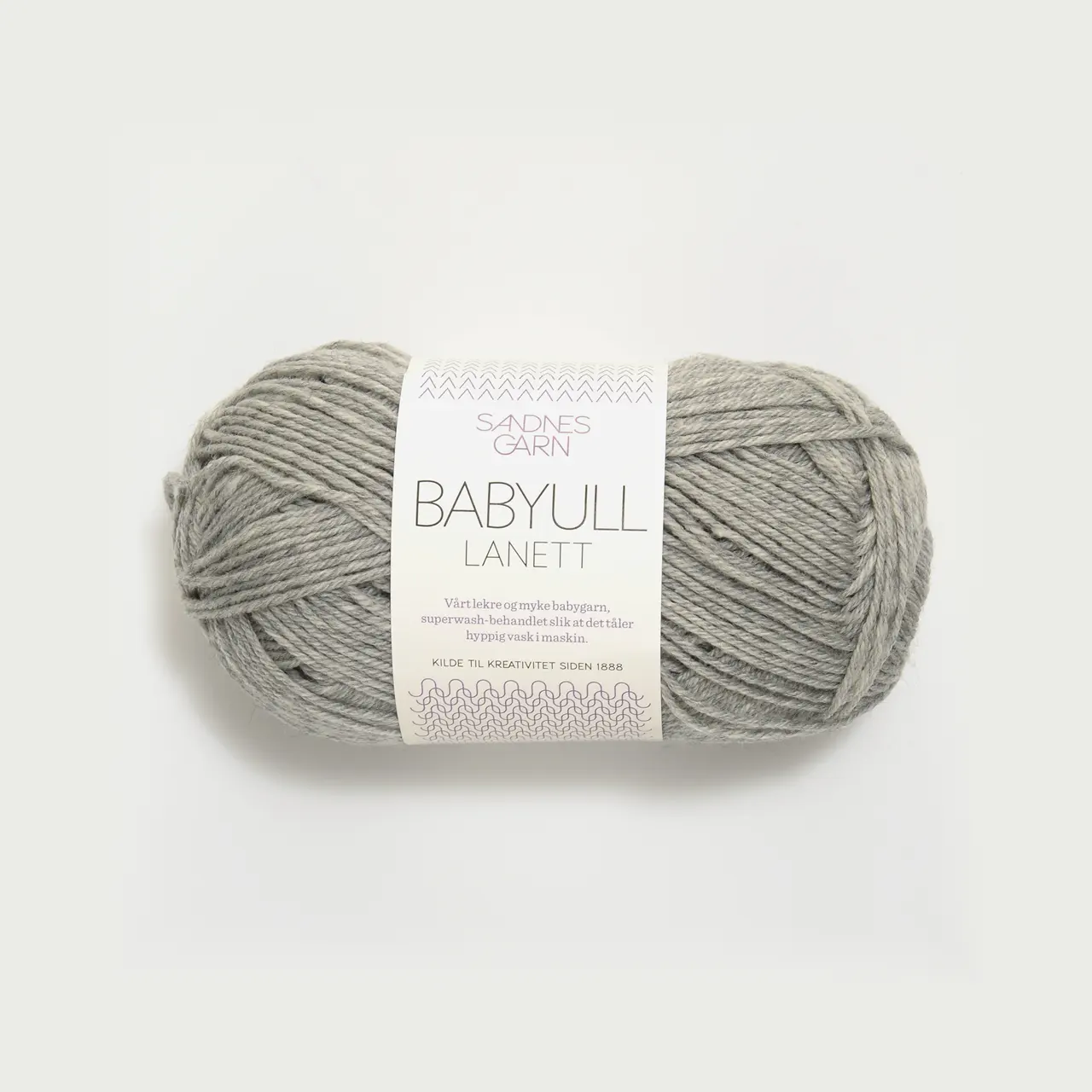 Babyull Lanett 1032 Lys Gråmel