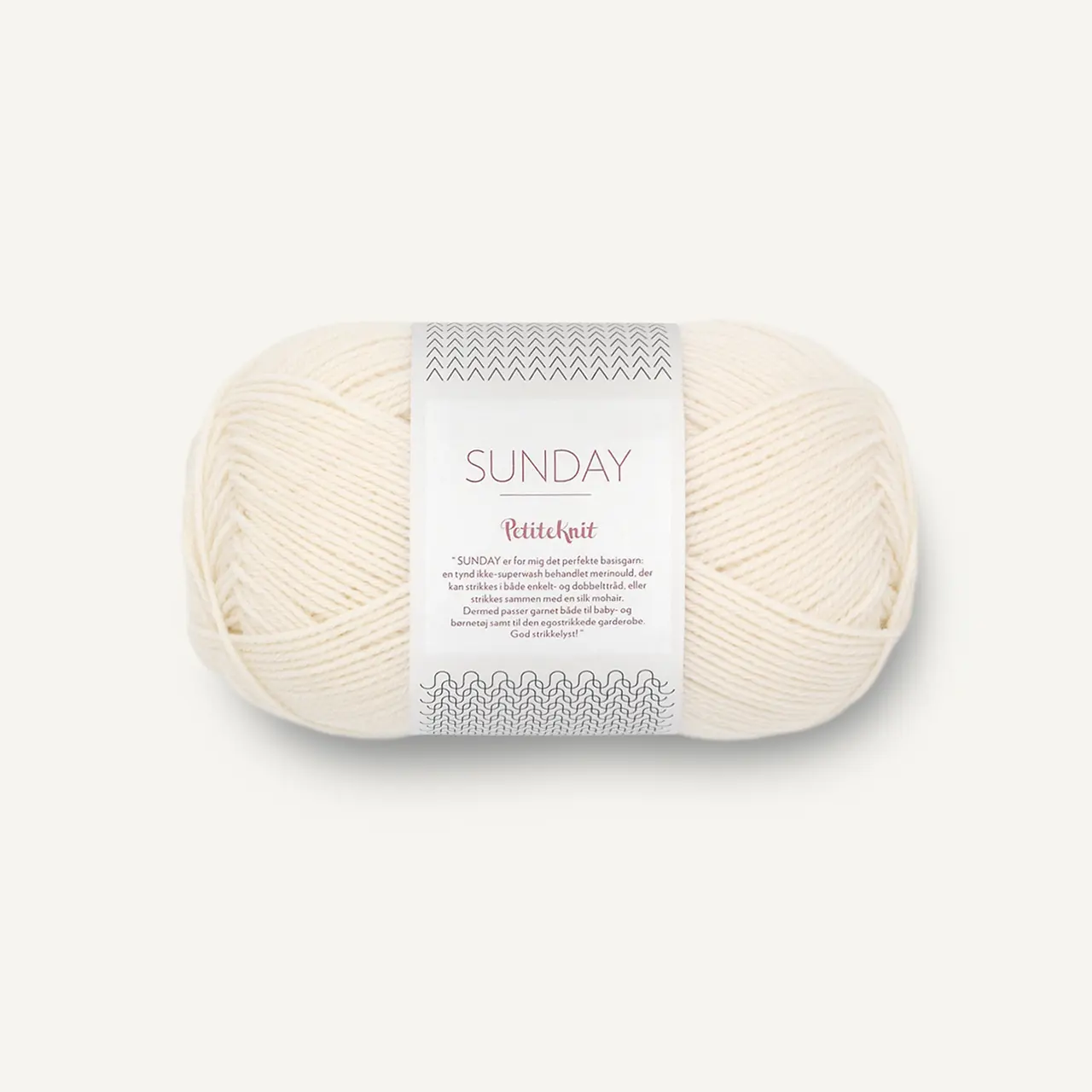 PetiteKnit Sunday 1012 Petiteknit Sunday Wipped Cream