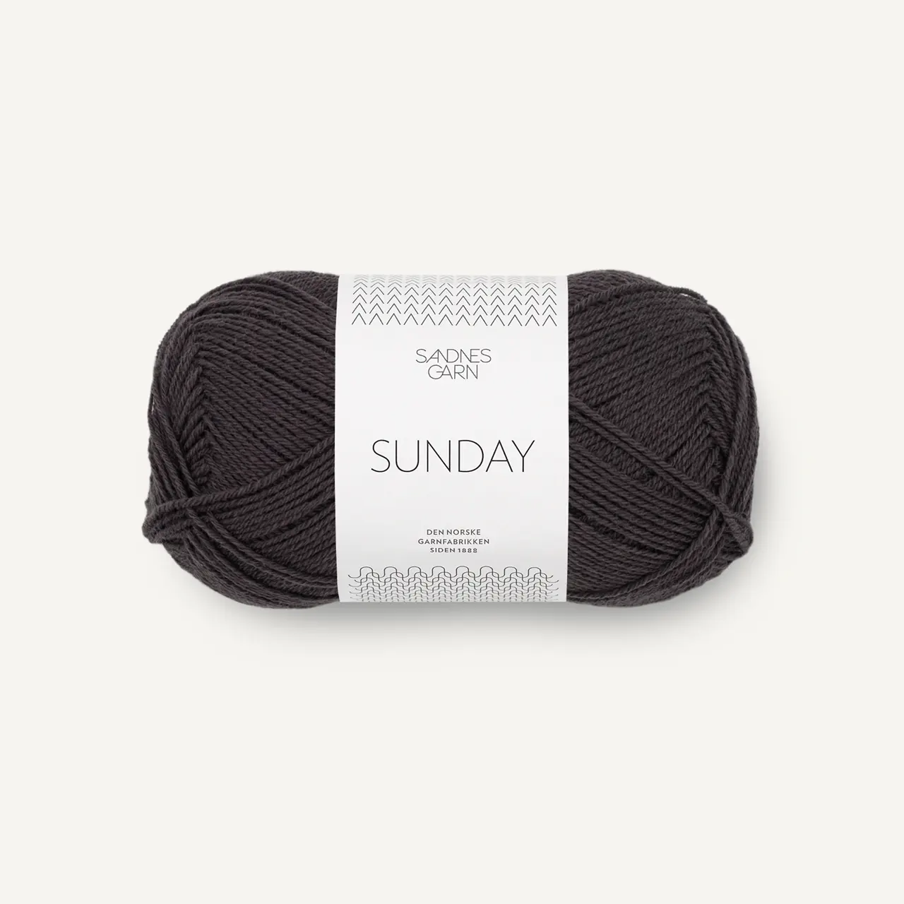Sunday 3800 Bristol Black von Sandnes Garn. Ein zauberhaft leichtes Merinogarn nicht Superwash behandelt