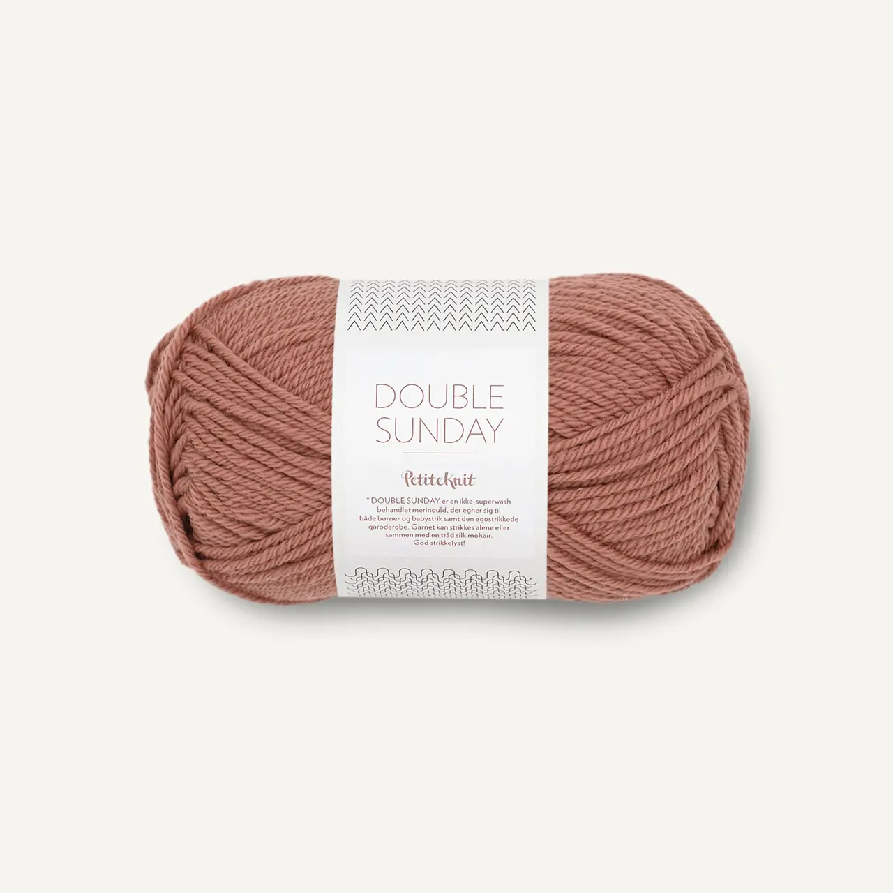 PetiteKnit Double Sunday 3553 Dusty Rouge