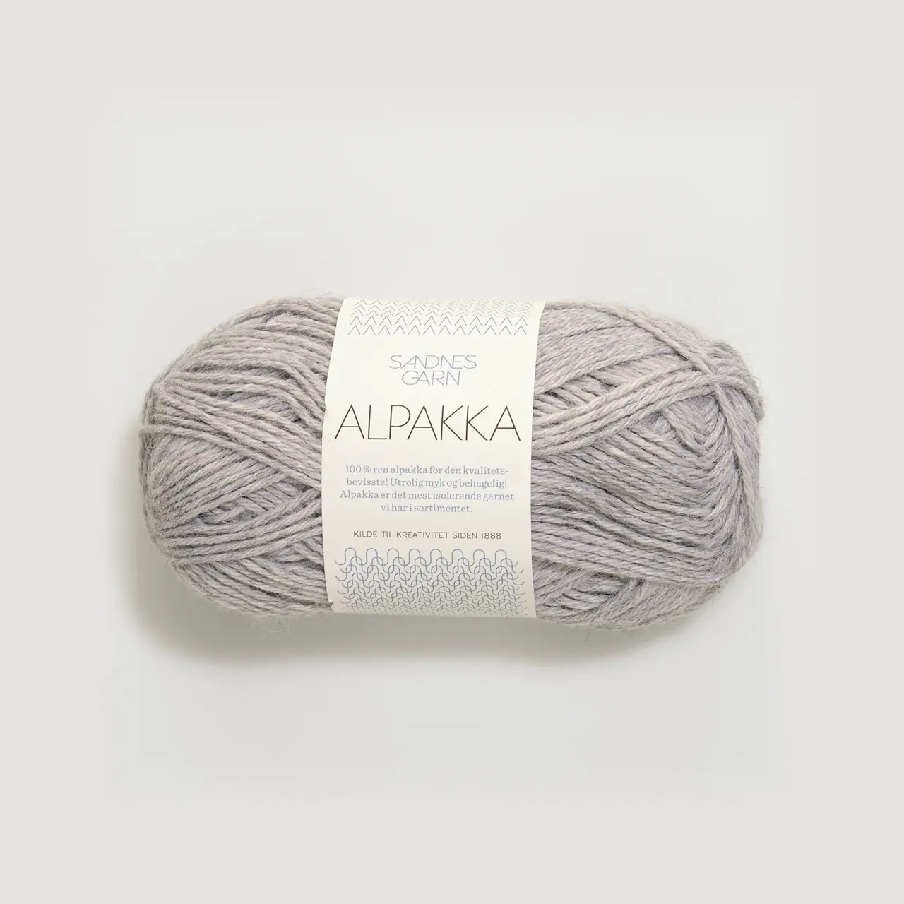 Alpakka 1032 Lys Gråmelert