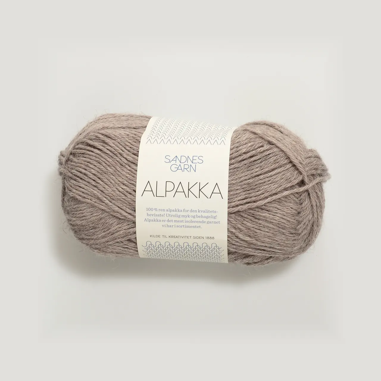 Alpakka 2650 Gråbeigemelert