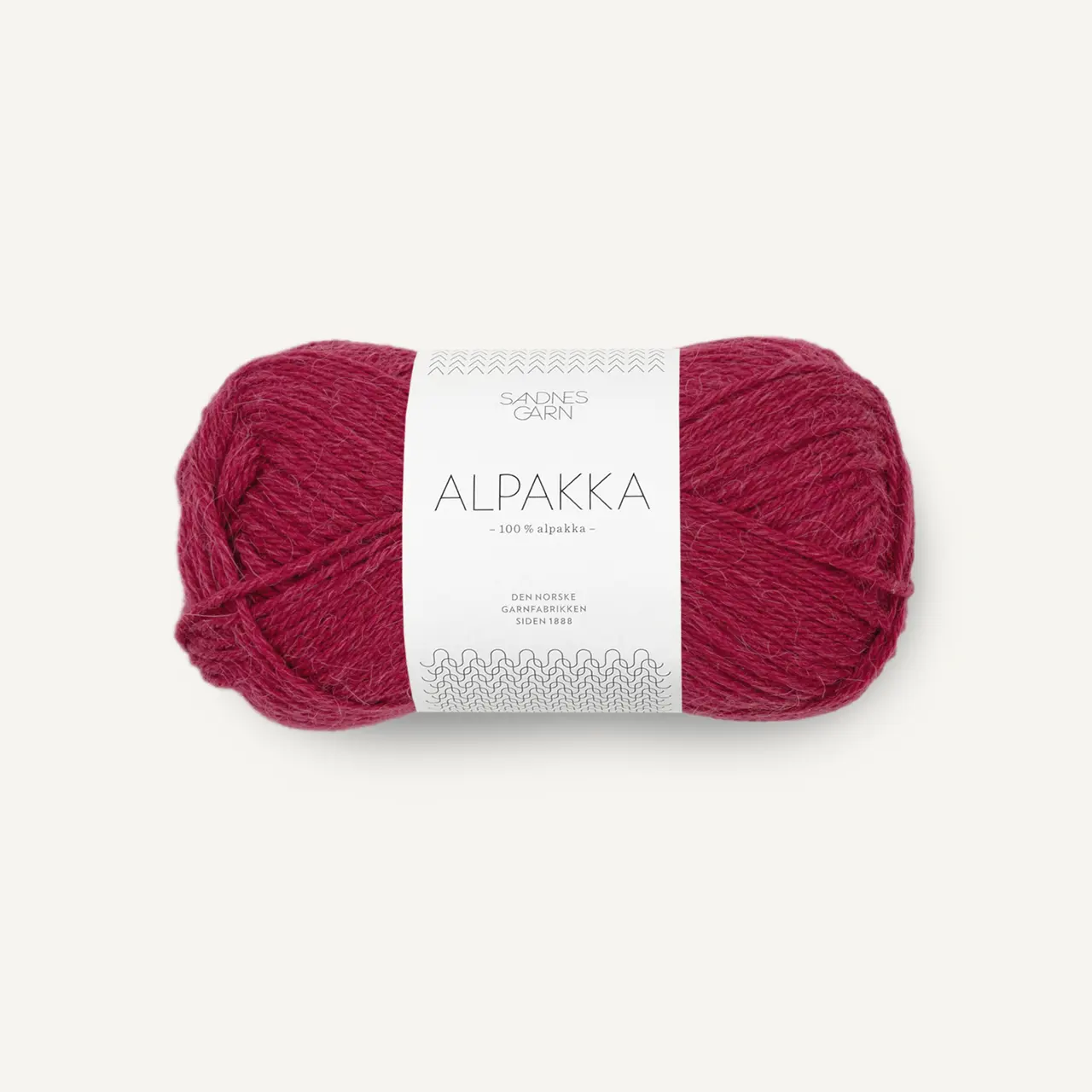 Alpakka 4255 Rumba Red von Sandnes Garn. Unglaublich weich mit perfektem Tragekomfort. 100% reine Alpaka-Schurwolle für den wählerischen und qualitätsbewussten Kunden.