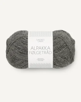 <span class="yarn-title">Alpakka Følgetråd</span> <span class="yarn-color">1053 Mørk Gråmelert</span>