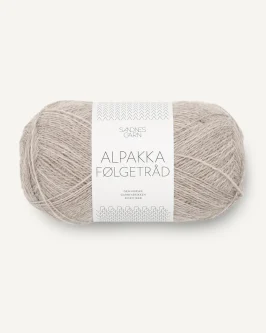 <span class="yarn-title">Alpakka Følgetråd</span> <span class="yarn-color">2650 Beigemelert</span>