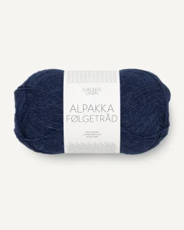 <span class="yarn-title">Alpakka Følgetråd</span> <span class="yarn-color">5882 Marineblå</span>