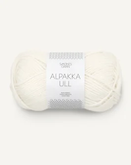 <span class="yarn-title">Alpakka Ull</span> <span class="yarn-color">1002 Hvit</span>