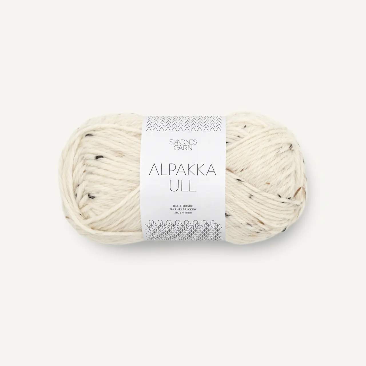 Alpakka Ull 2523 Natur Tweed