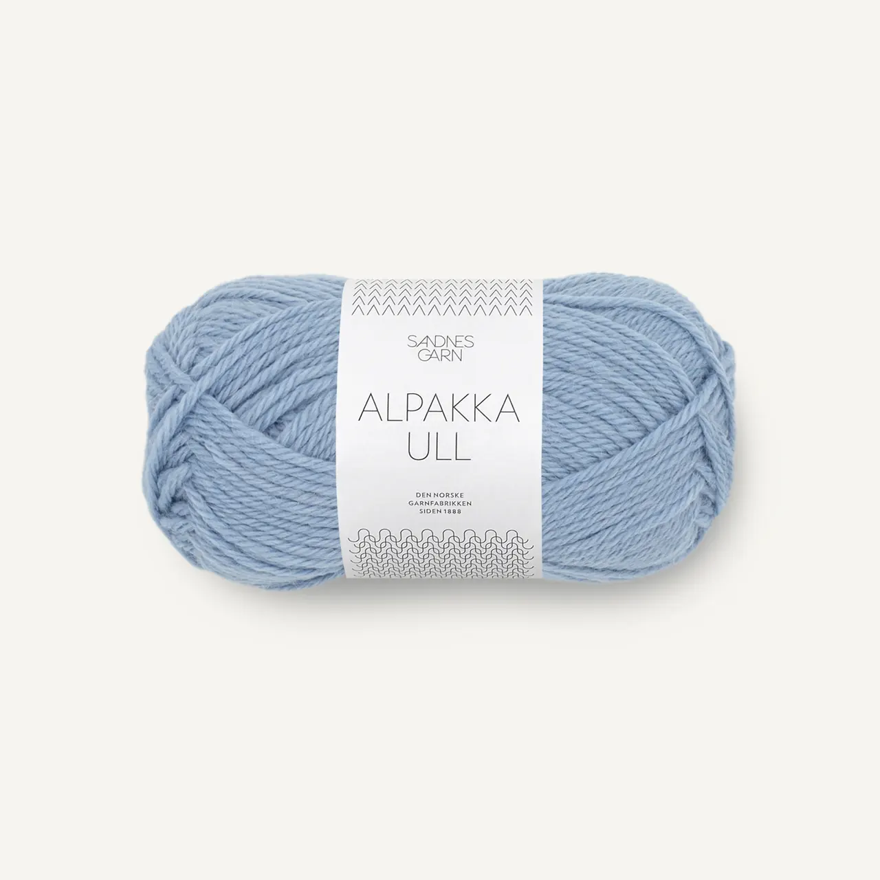 Alpakka Ull 6032 Blå Hortensia