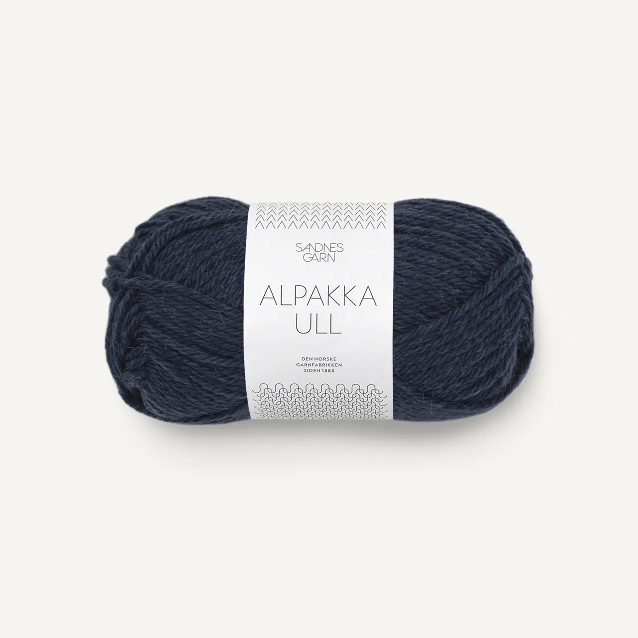 Alpakka Ull 6081 Midnattsblå