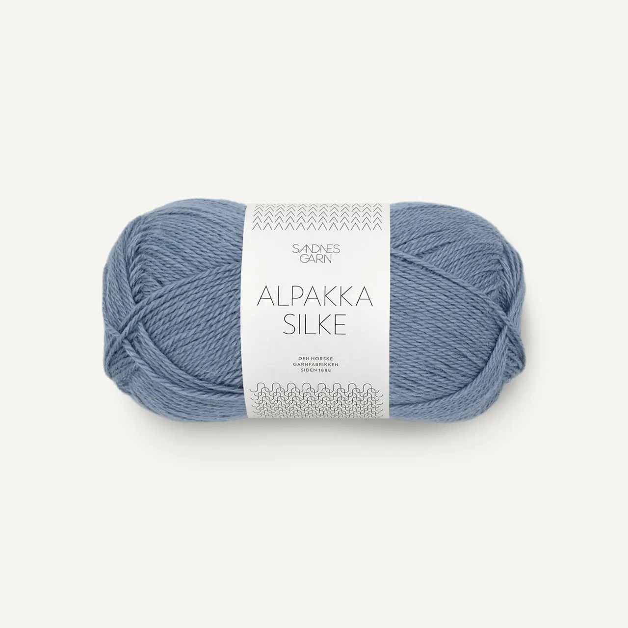 Alpakka Silke 6052 Jeansblå