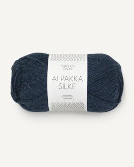 <span class="yarn-title">Alpakka Silke</span> <span class="yarn-color">6081 Mørk Gråblå</span>