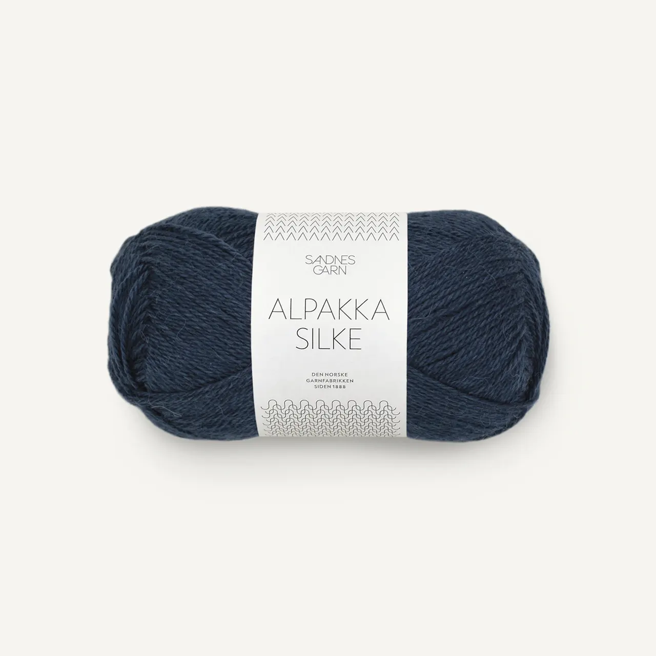Alpakka Silke 6081 Mørk Gråblå