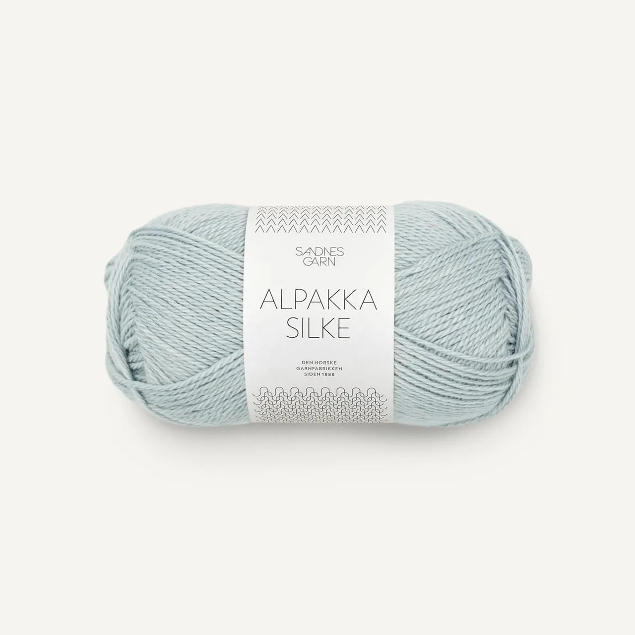 Alpakka Silke 7521 Lys Gråblå