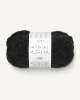 <span class="yarn-title">Børstet Alpakka</span> <span class="yarn-color">1099 Sort</span>