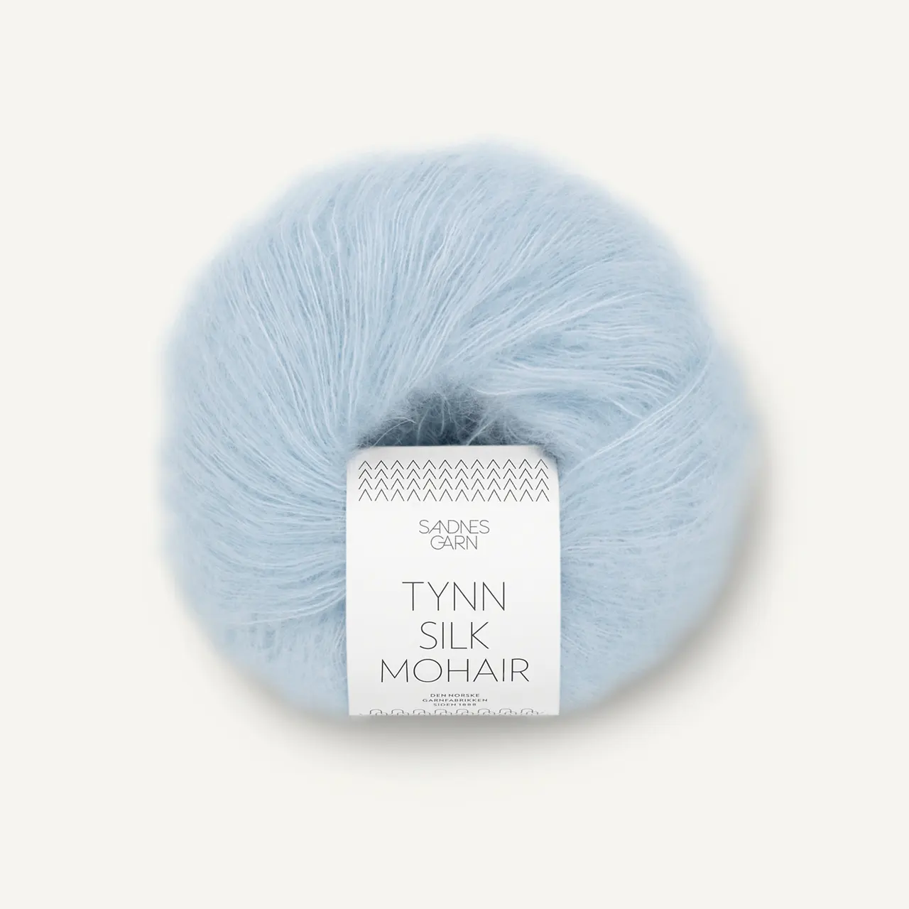 Tynn Silk Mohair 6012 Lys Blå