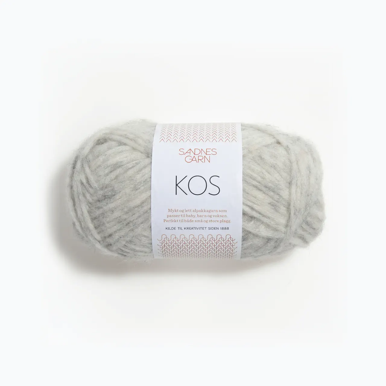 Kos 1021 Lys Gråmelert